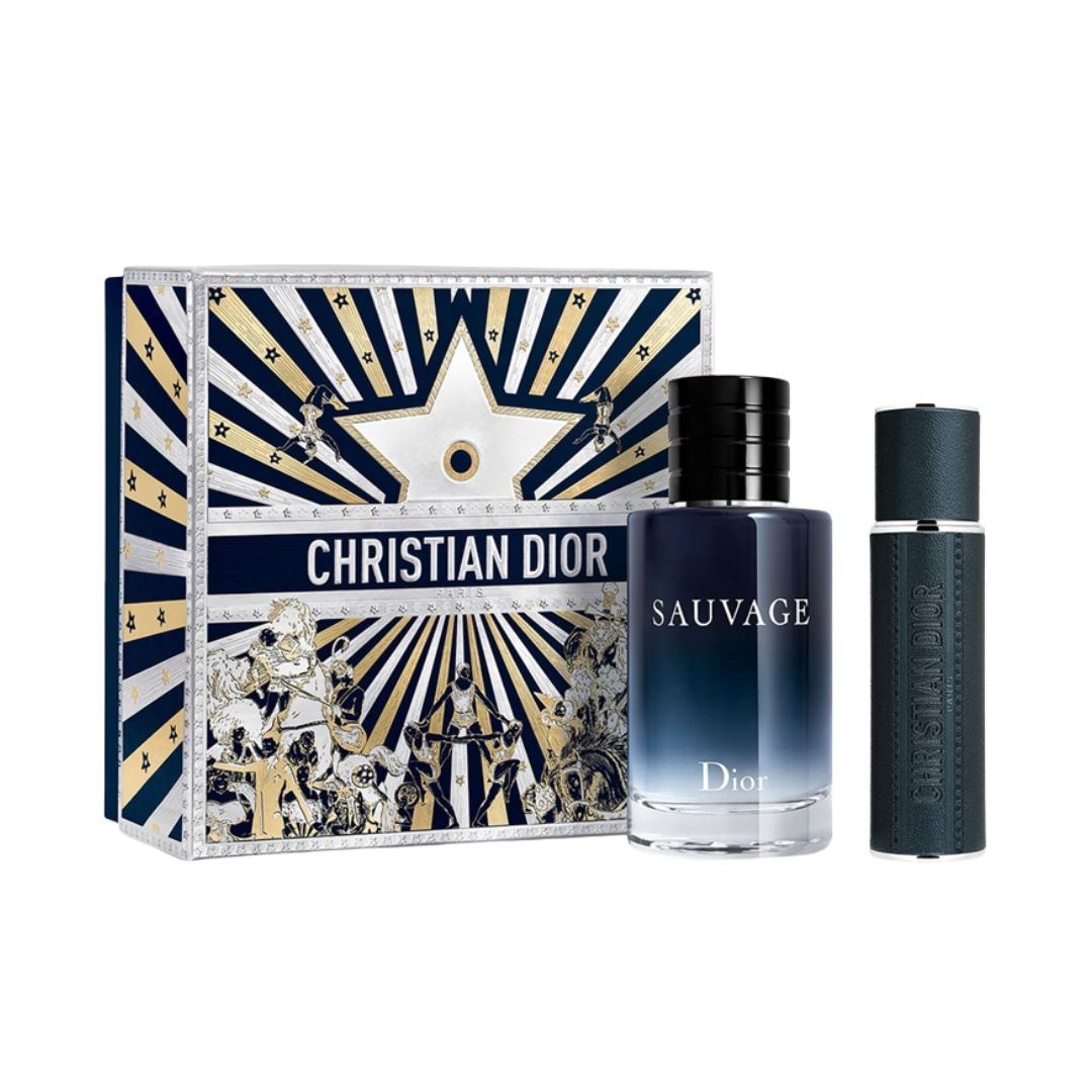 Christian Dior Sauvage EDT 100ml 2pc Gift Set for Men