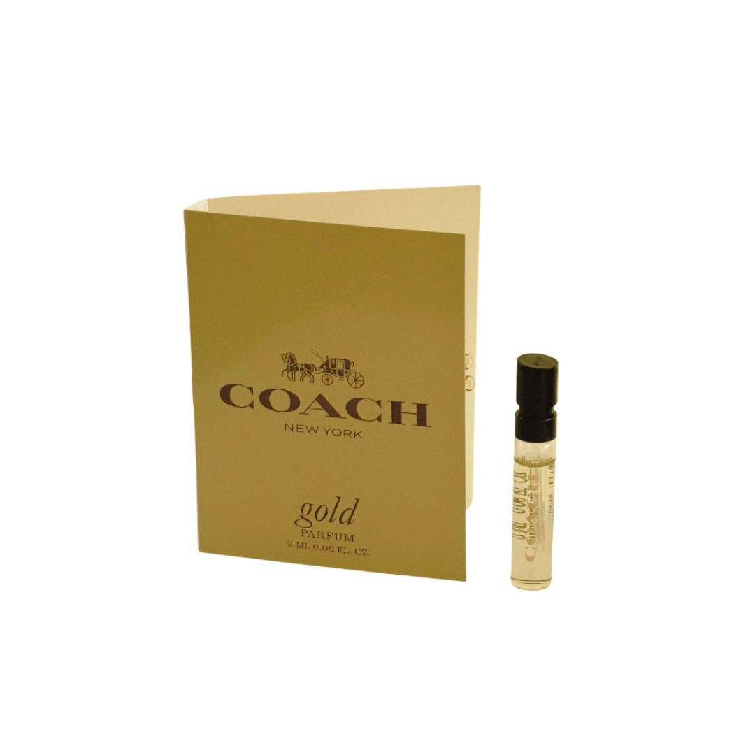 Coach Gold Parfum 2ml Vial Sample for Woman