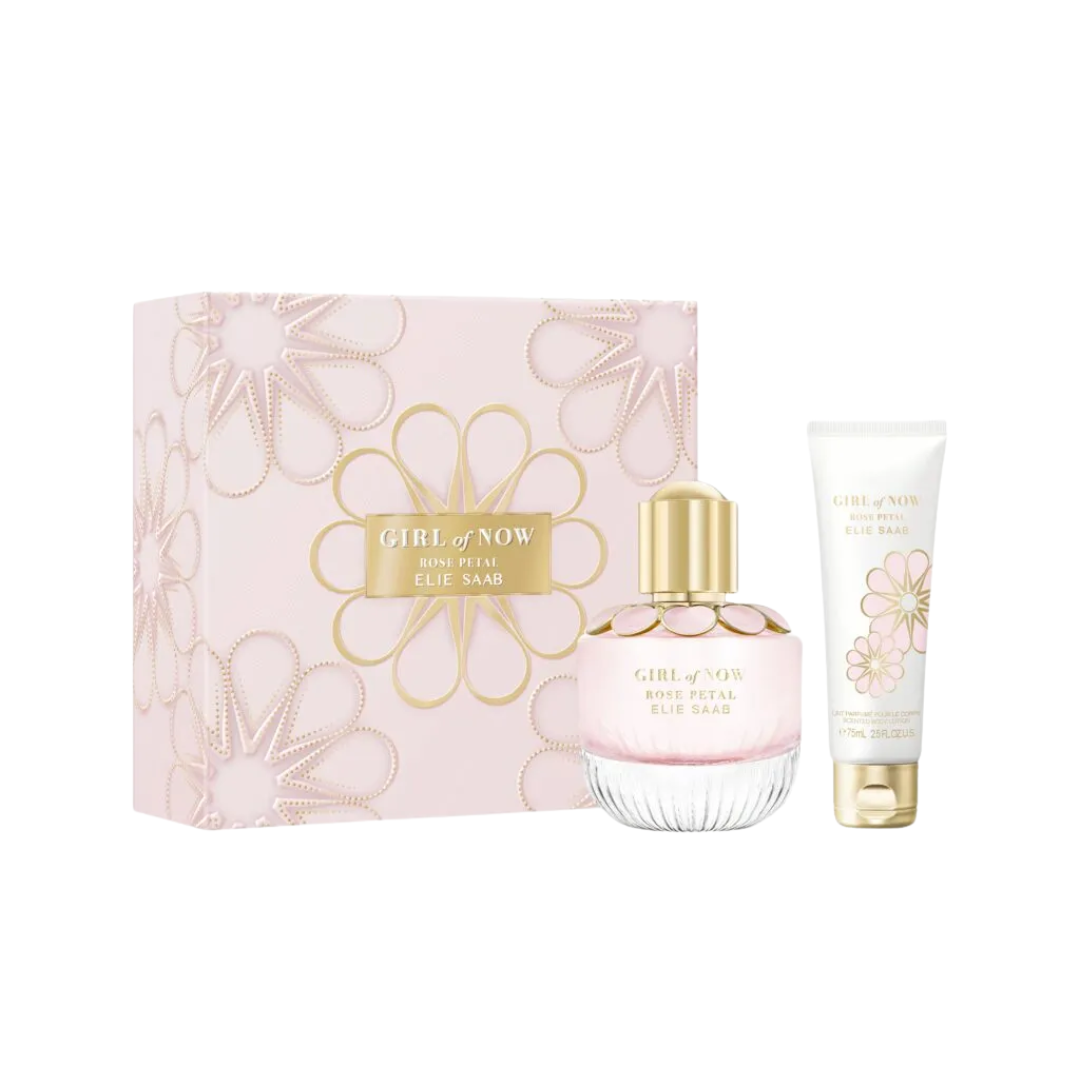 Elie Saab Girl of Now Rose Petal EDP 50ml 2pc Gift Set for Women