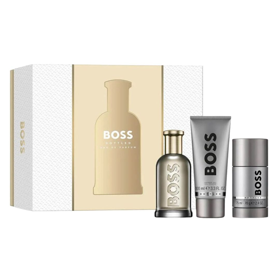 Hugo Boss Bottled 100ml EDP 3 Piece Gift Set for Men
