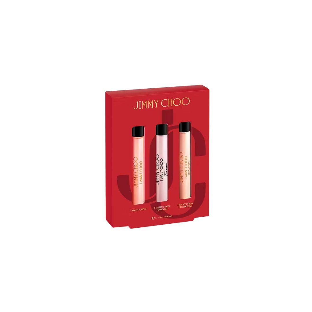 Set regalo Jimmy Choo I Want Choo Trio per donna