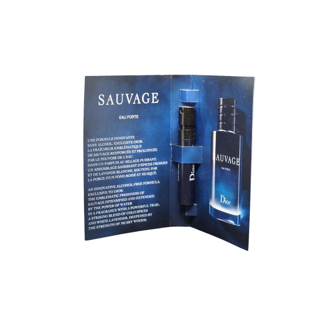 Christian Dior Sauvage Eau Forte Parfum 1ml Sample Vial for Men