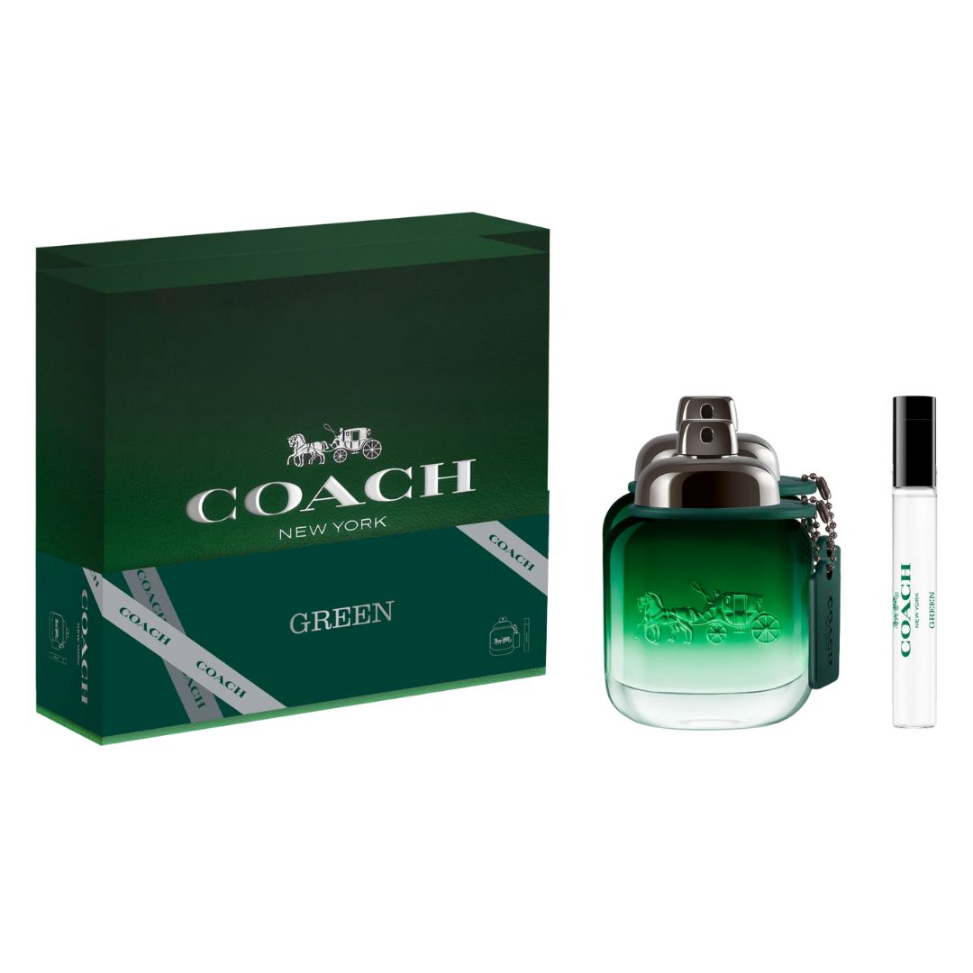 Coach Green EDT 60ml 2pc Gift Set For Men