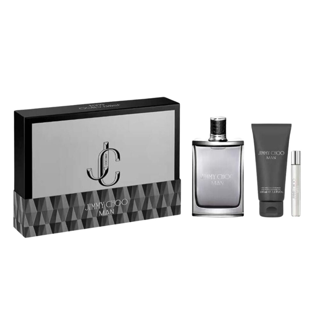Jimmy Choo Man EDT 100ml 3pc Gift Set for Men