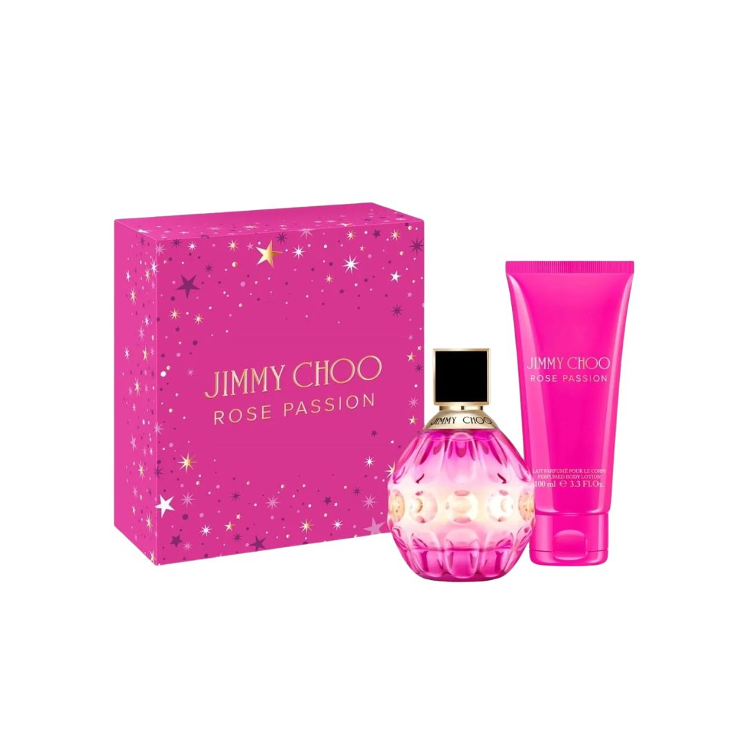 Jimmy Choo Rose Passion EDP 60ml 2pc Gift Set for Women