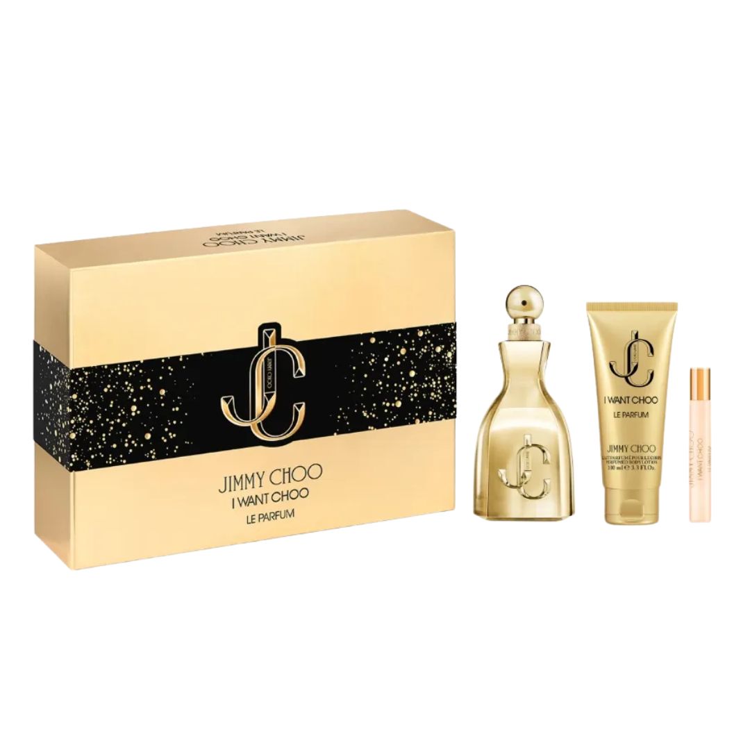 Jimmy Choo I Want Choo Le Parfum 100ml 3pc Gift Set for Women