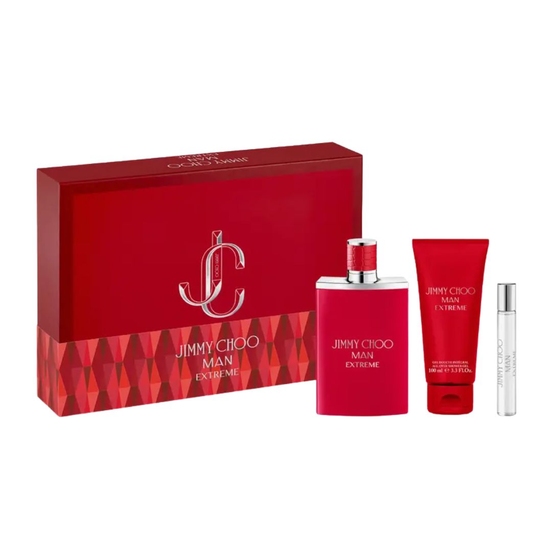 Jimmy Choo Man Extreme EDP 100ml 3pc Gift Set for Men