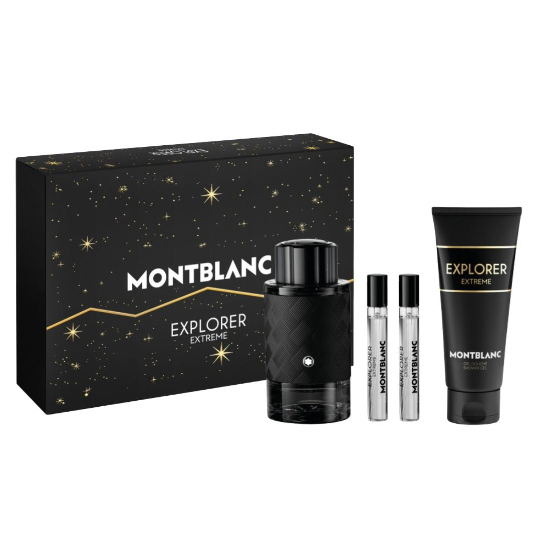 Mont Blanc Explorer Extreme Parfum 100ml 4pc Gift Set for Men