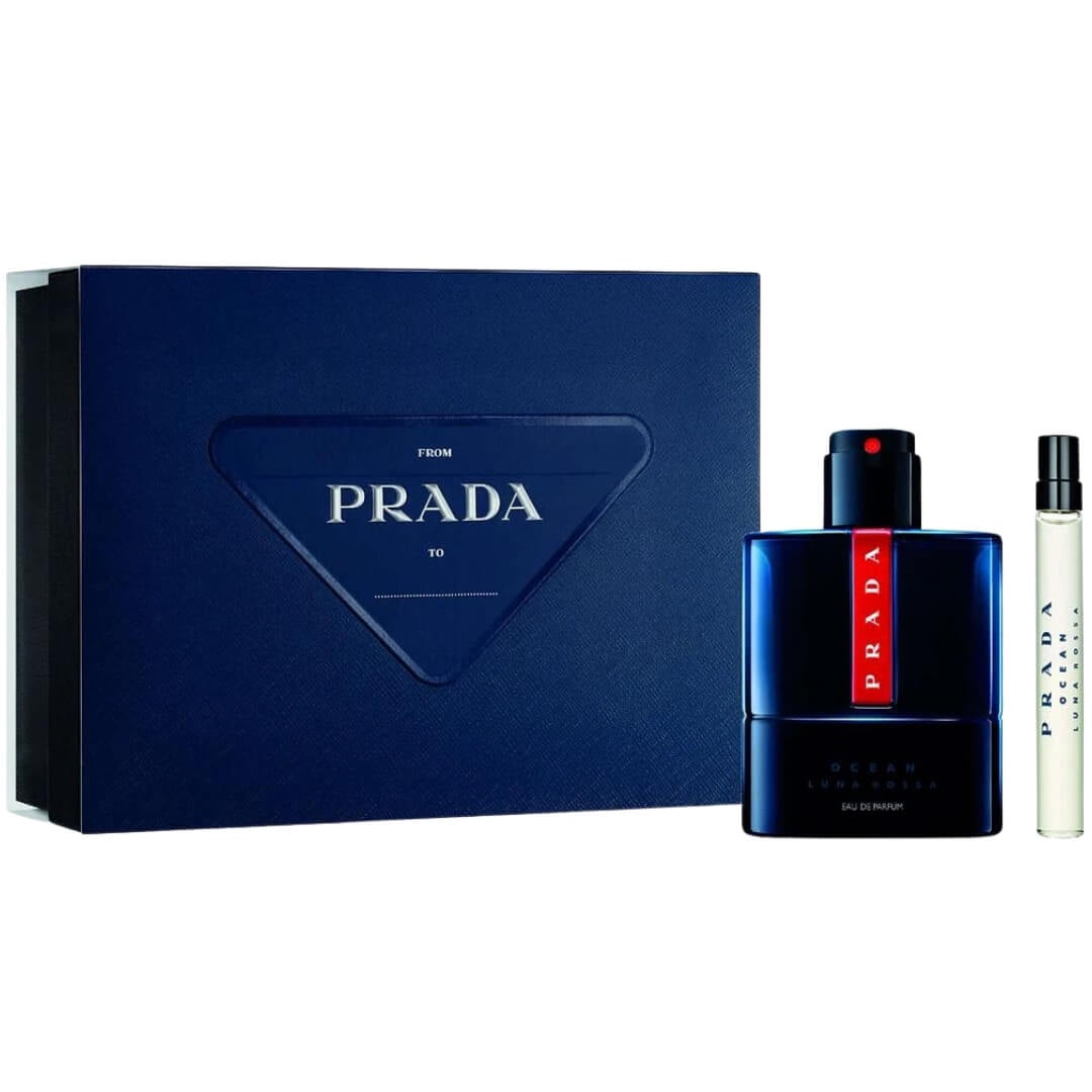 Prada Luna Rossa Ocean EDP 100ml 2 Piece Gift Set for Men