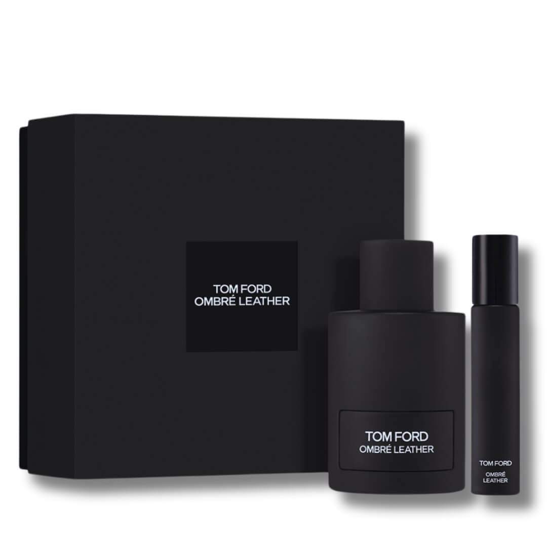 Tom Ford Ombre Leather EDP 100ml + 10ml Travel Spray 2 Pc Gift Set