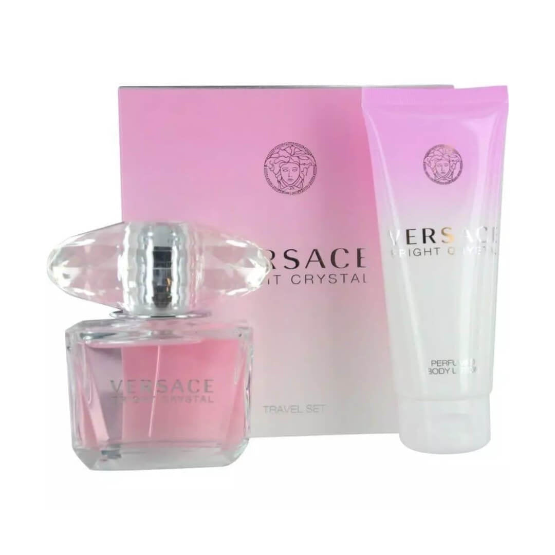 Versace Bright Crystal EDT 90ml 2 Piece Gift Set for Women