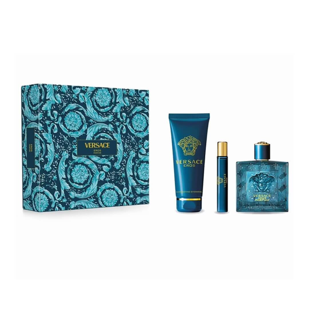Versace Eros Parfum 100ml 3 Piece Gift Set Men